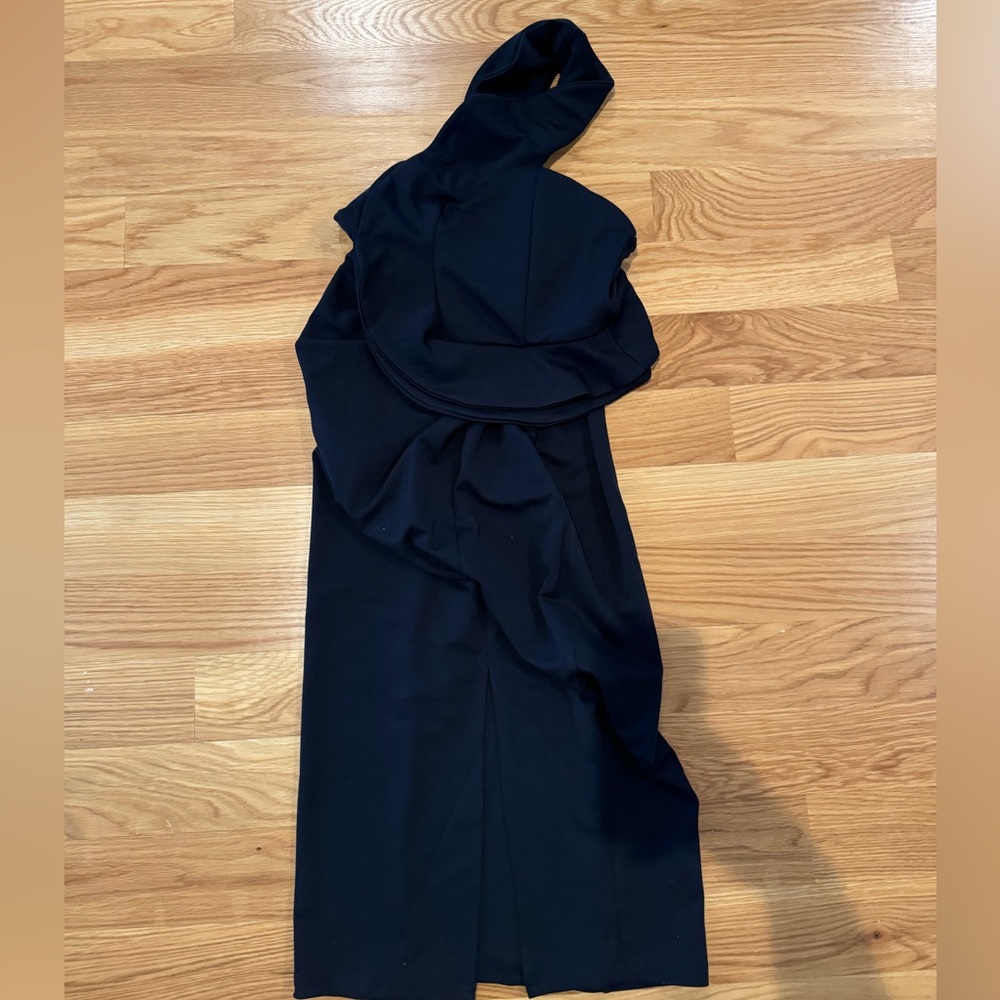 Dark Blue Midi Dress
